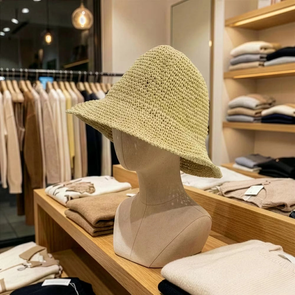 Solara™ – Sombrero de Paja de Ala Ancha