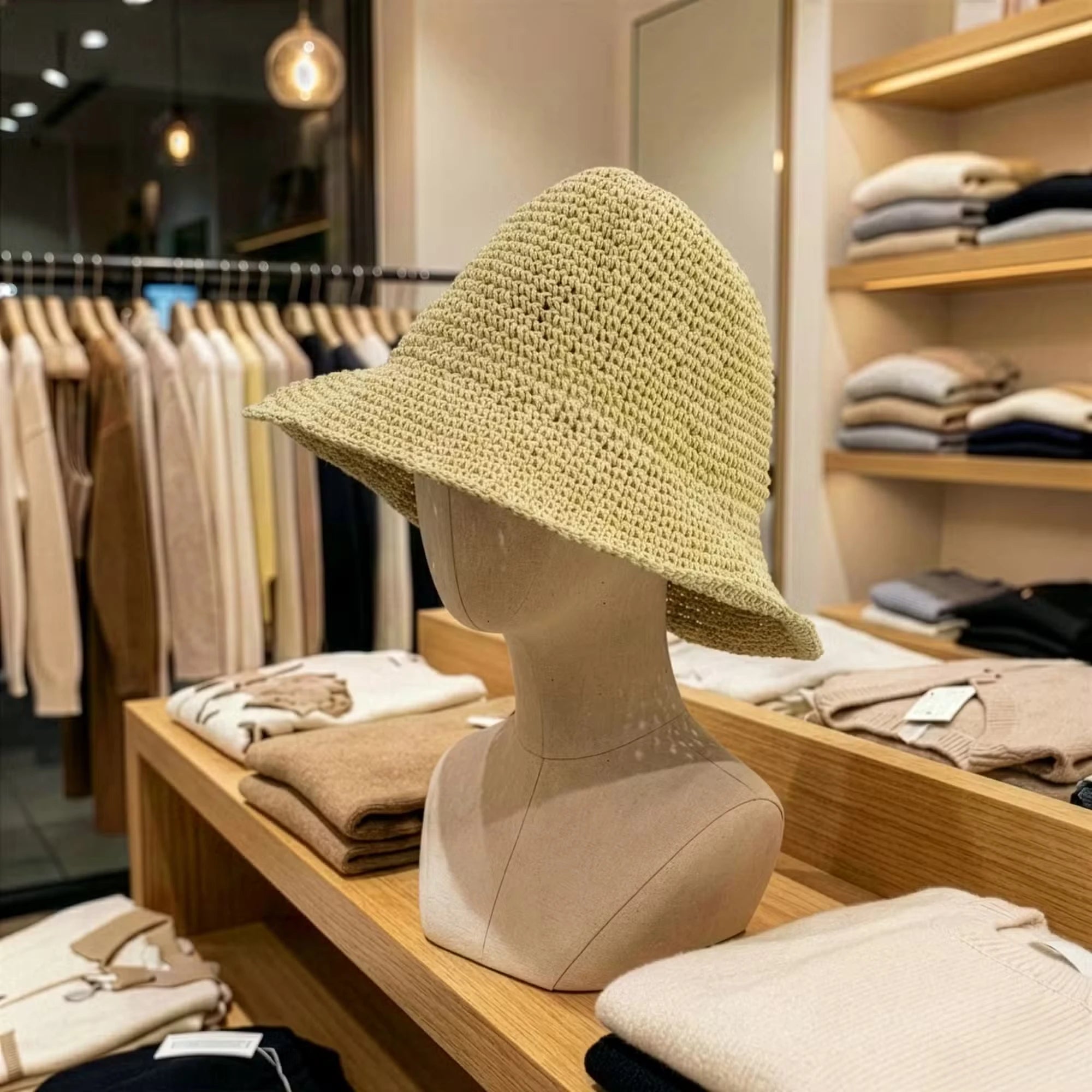 Solara™ – Sombrero de Paja de Ala Ancha