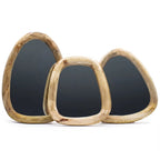 PebbleSet™ – Set de 3 Espejos con Forma de Guijarro