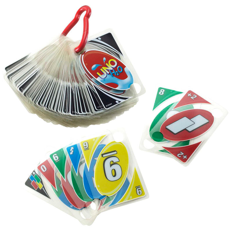 UNO AquaGo™ – Cartas Impermeables para Aventuras · Mattel®