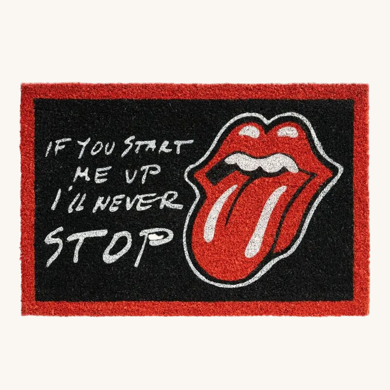 Felpudo “The Rolling Stones” — Rock & Roll Attitude