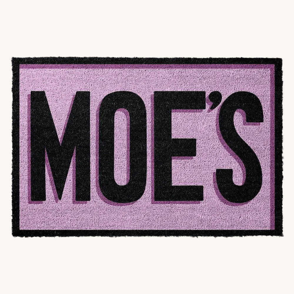 Felpudo “Taberna de Moe” — Los Simpsons