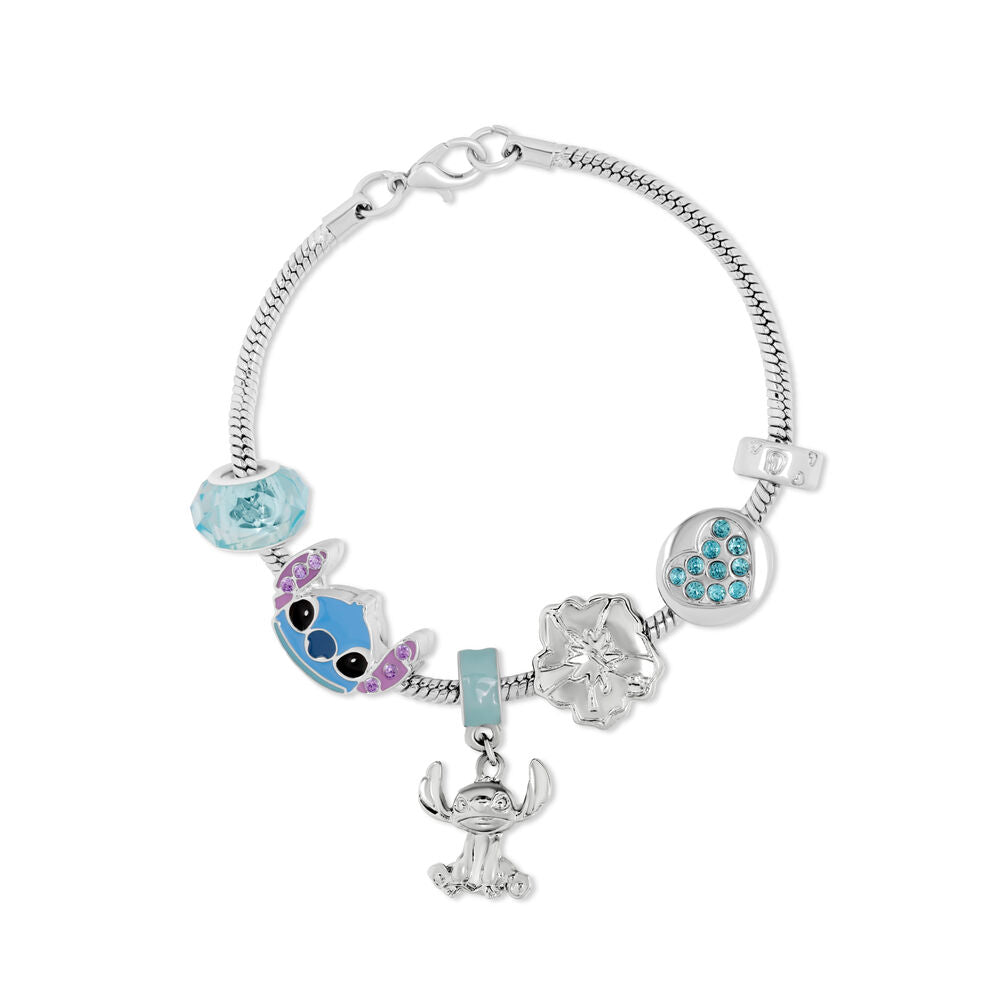 Stitch Charm™ – Pulsera Charm Plata · Disney®