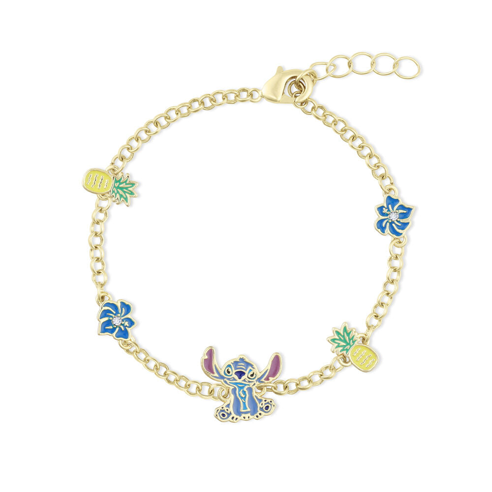 Tropical Stitch™ – Pulsera Oro · Disney®