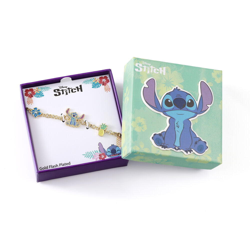 Tropical Stitch™ – Pulsera Oro · Disney®