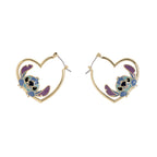 Love Stictch™ – Pendientes Huggie Oro y Plata · Disney®