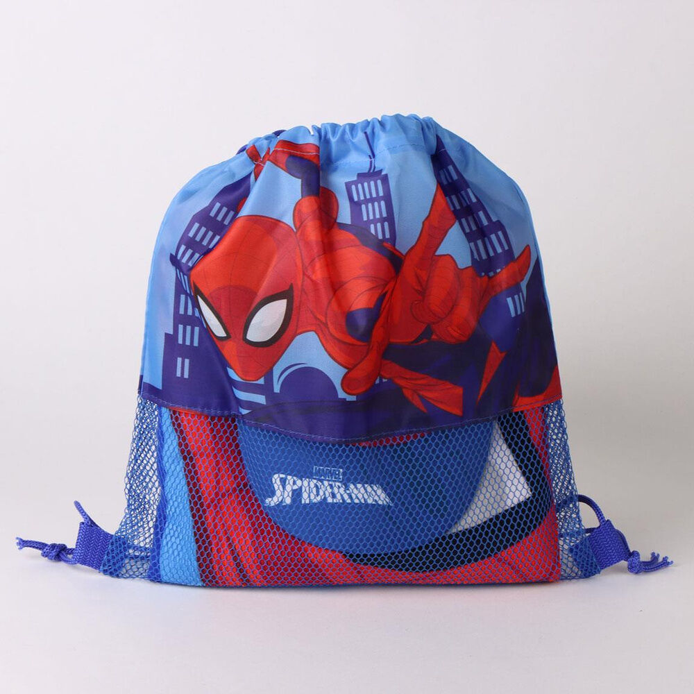 SPIDER Splash™ – Pack Infantil Playa Toalla + Mochila + Gorra · Marvel®