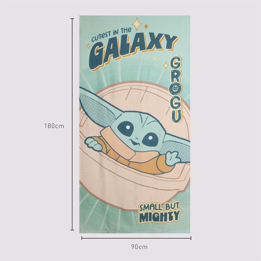 GROGU Galaxy™ – Toalla Microfibra · Stars Wars®