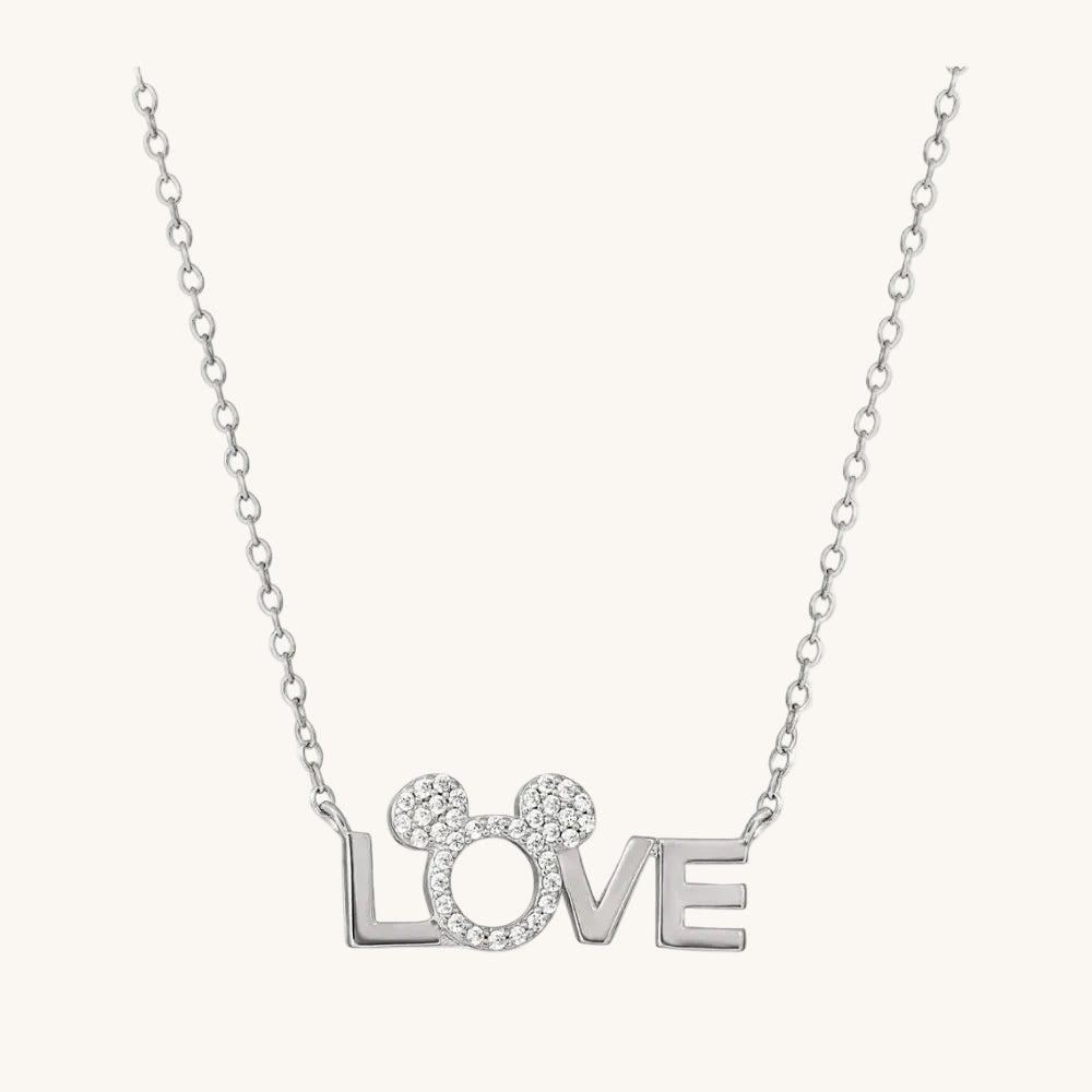 Colgante Plata Love Minnie – Disney®
