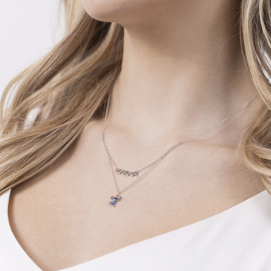 Ohana Stitch™ – Colgante Plata · Disney®