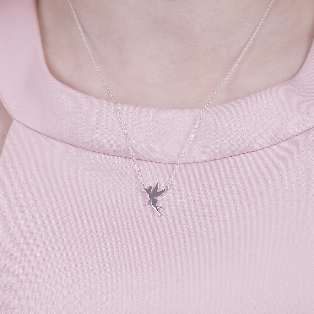 Pixie Dust™ – Colgante Campanilla Plata · Disney®