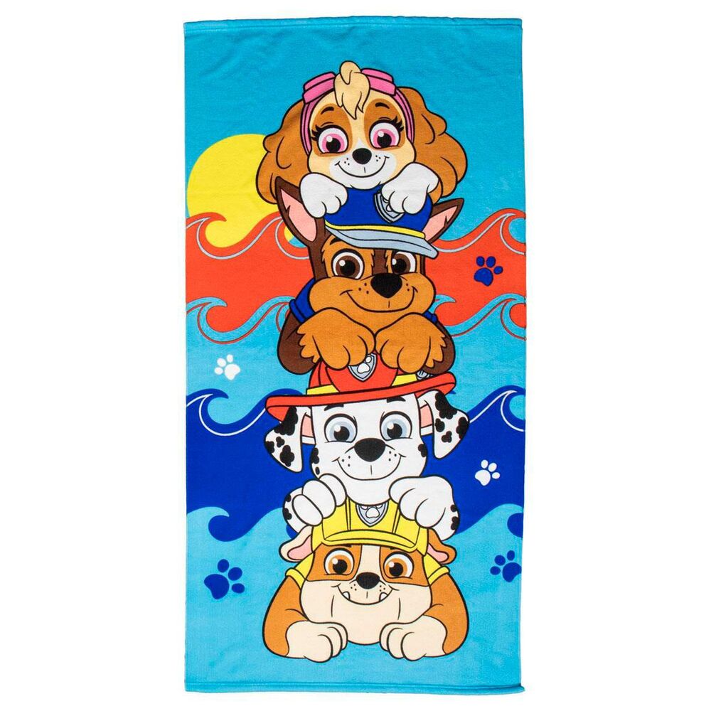 PAW Patrol Splash® – Pack Infantil Playa Toalla + Mochila + Gorra