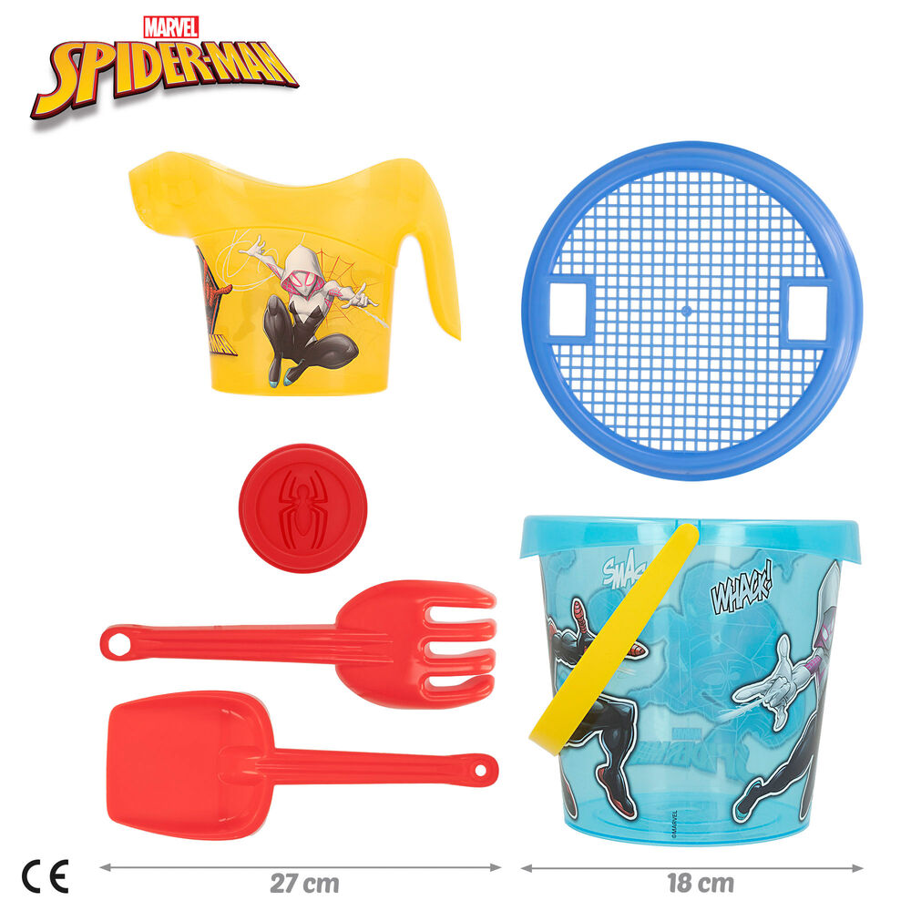 Spider Beach Adventure™ – Pack Infantil Completo Playa Toalla + Cubo + Accesorios · Marvel®