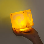 MarioCube™ – Lámpara de Mesita Infantil con Música y Luz Cálida