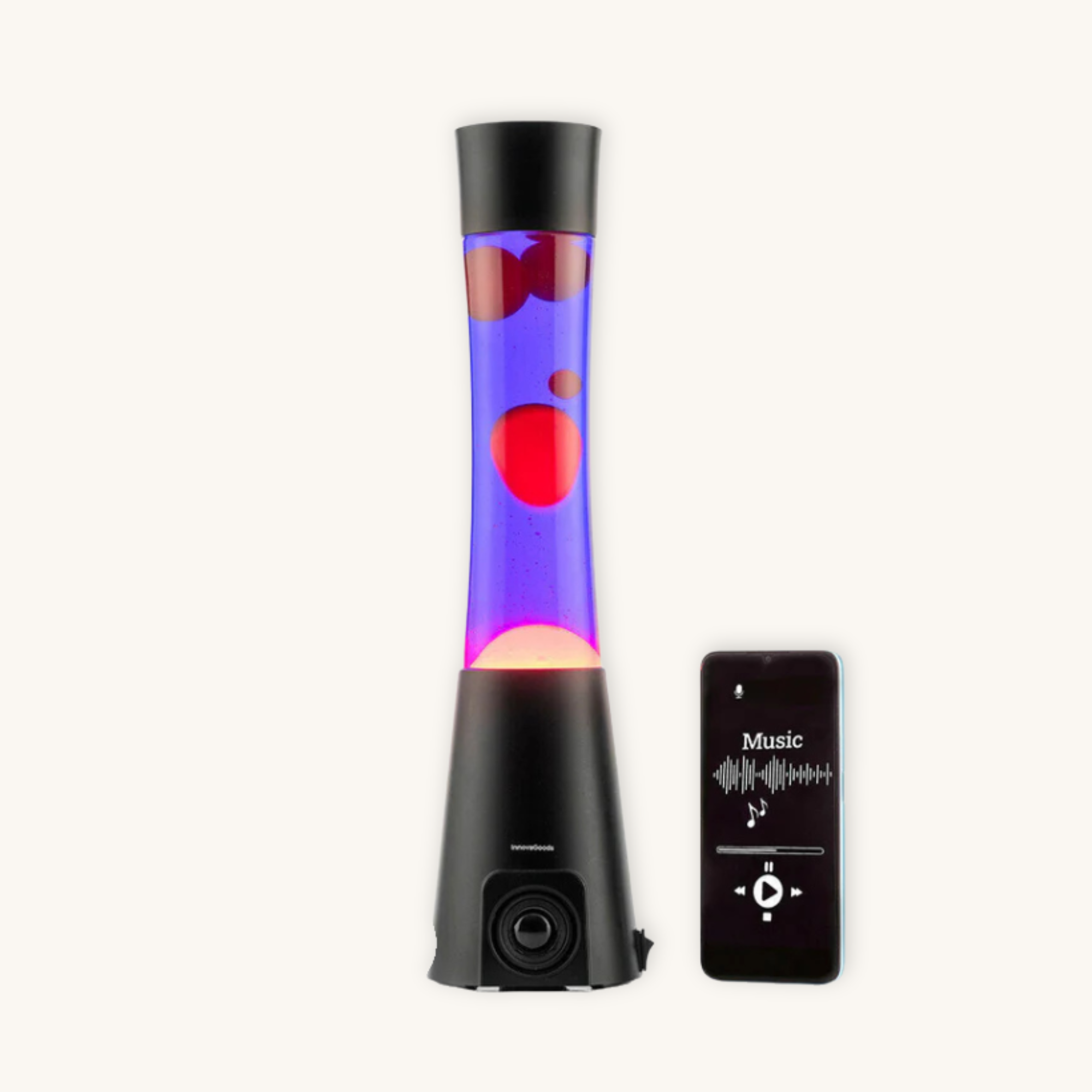 LavaLamp con Altavoz