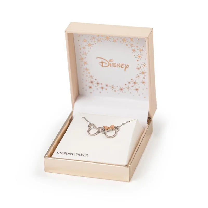 Colgante Plata Mickey & Minnie – Disney®