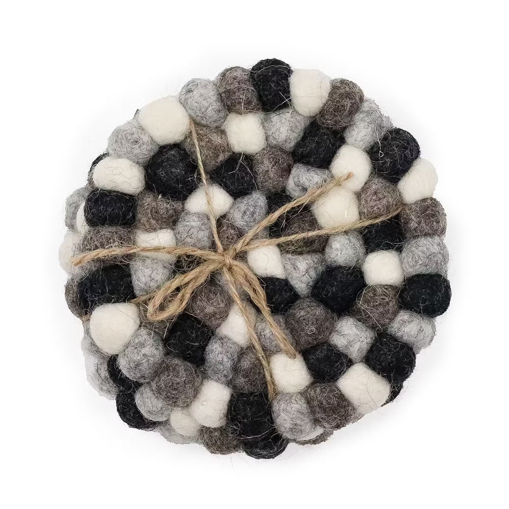 Posavasos FeltDots™ – Set de 4 piezas de Fieltro 10 cm