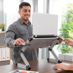 Mesa para portátil ajustável em várias posições Omnible InnovaGoods