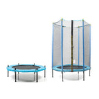 Zuply™ JumpSafe Kids – Cama Elástica Infantil con Red de Seguridad