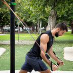 Rebainer™ – Conjunto de 5 Bandas de Resistência com Acessórios e Guia de Exercícios