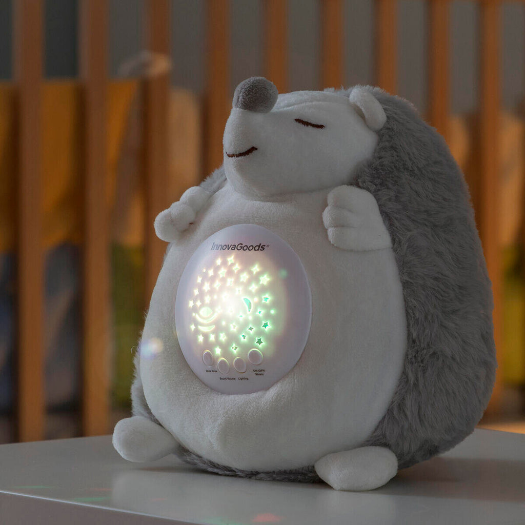 Spikey™ – Erizo de Peluche con Ruido Blanco y Proyector Quitamiedos