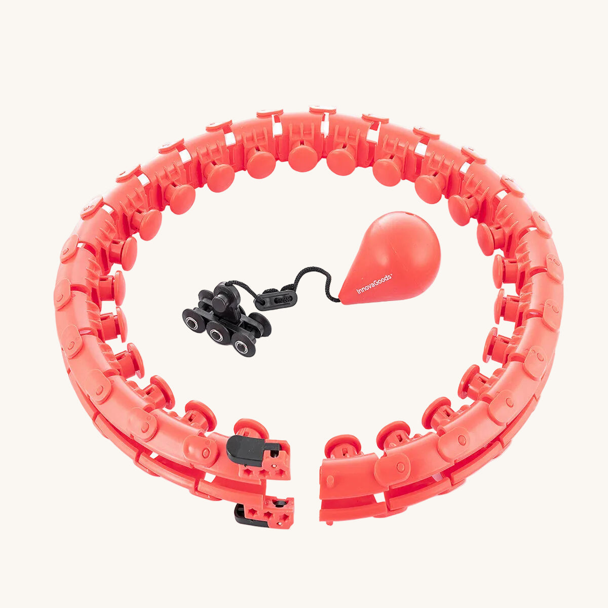 Fittehoop™ – Aro de Fitness Inteligente Ajustable con Peso