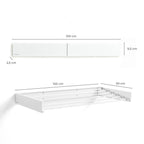 Dryva 100™ – Tendedero Plegable Invisible de Pared