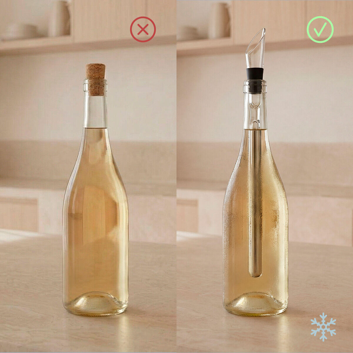 Set de Accesorios para Vino Chillour InnovaGoods · 7 Piezas
