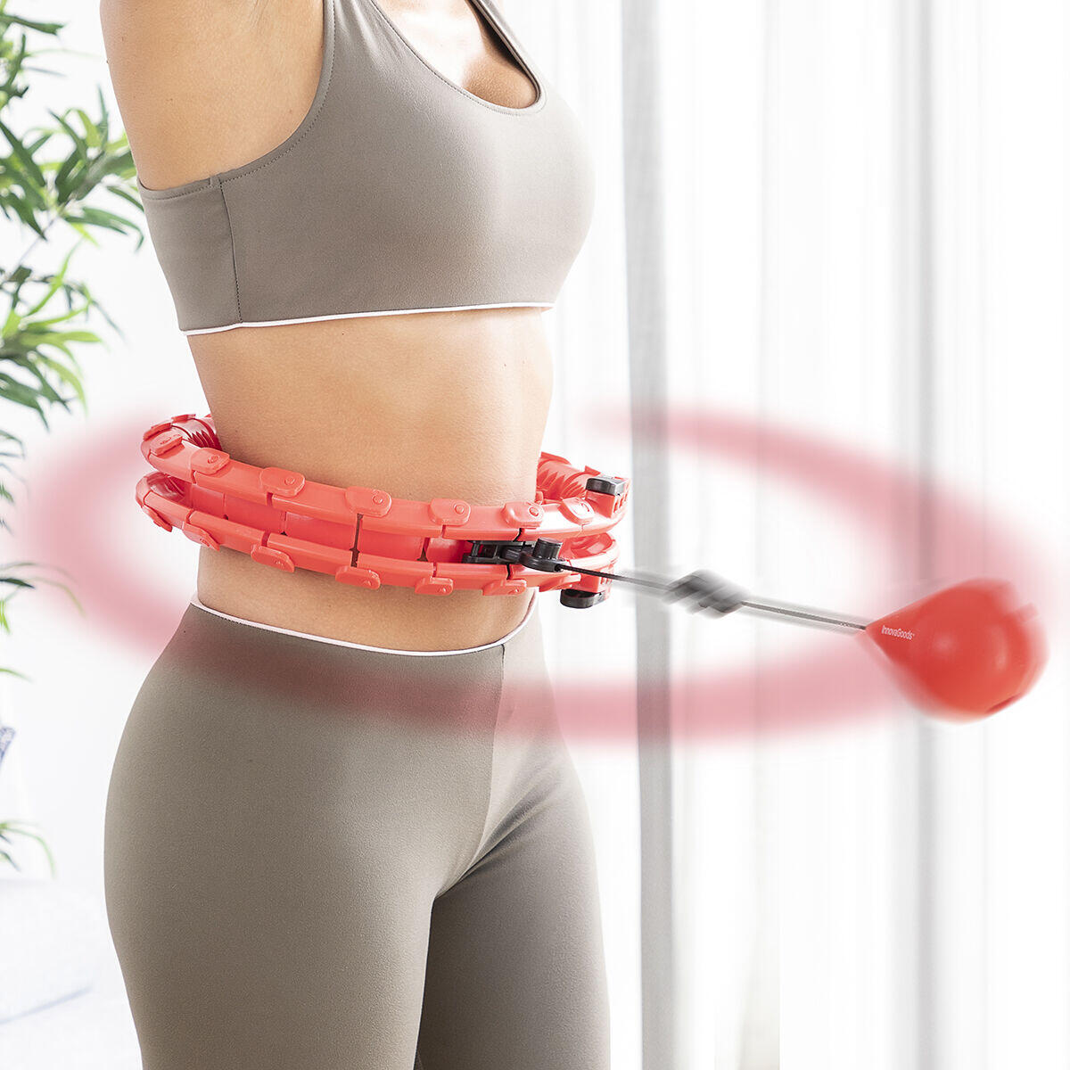 Fittehoop™ – Aro de Fitness Inteligente Ajustable con Peso