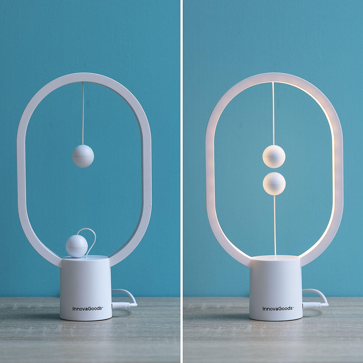 Magilum™ – Lámpara de Equilibrio con Interruptor Magnético y Luz Cálida