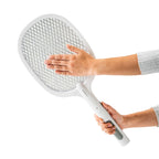 Elecfly™ – Raqueta Matainsectos Recargable con Luz UV 2 en 1