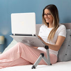 Mesa para portátil ajustável em várias posições Omnible InnovaGoods