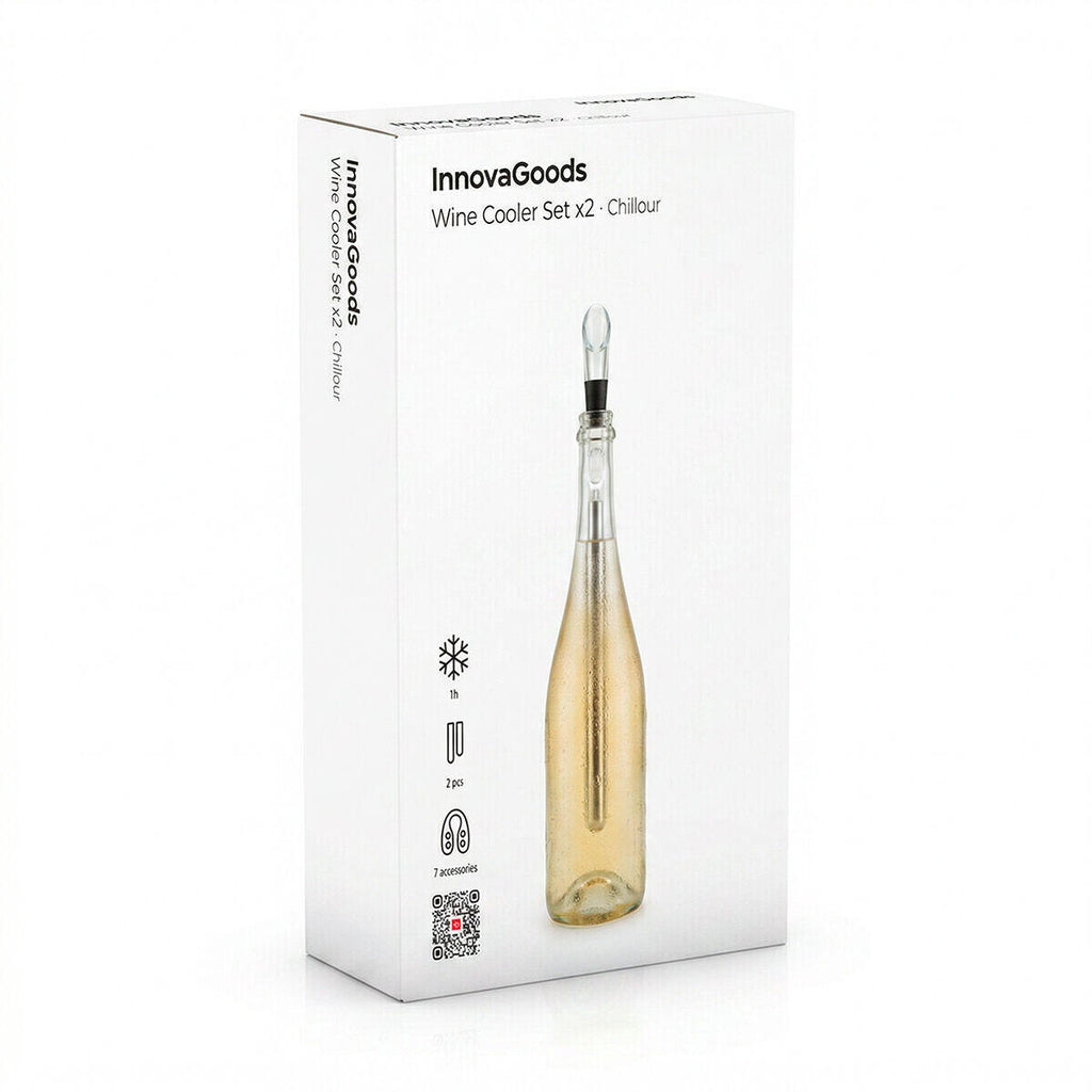 Set de Accesorios para Vino Chillour InnovaGoods · 7 Piezas
