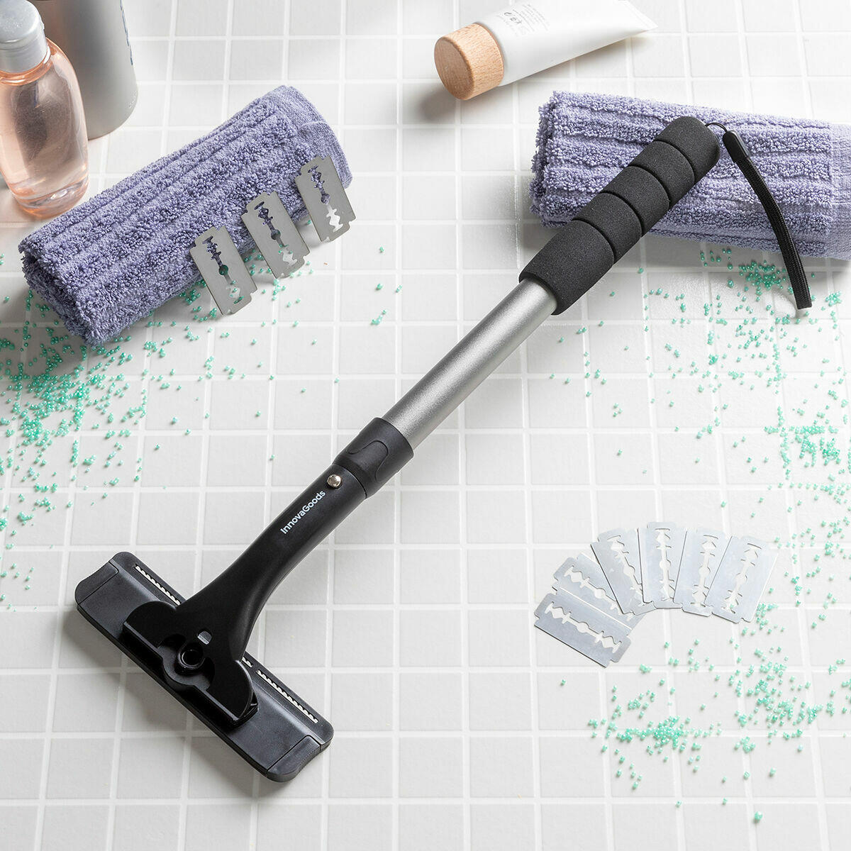 Afeitadora Corporal con Mango Extensible — Extaver InnovaGoods