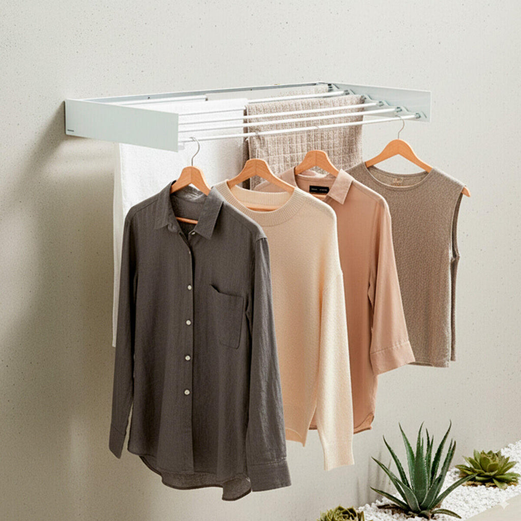 Dryva 100™ – Tendedero Plegable Invisible de Pared