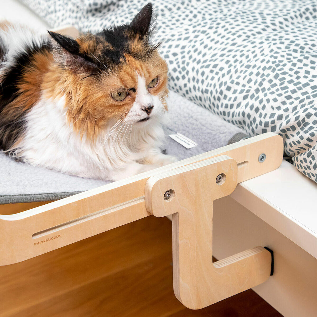 Hamacat™ – Hamaca Colgante Ajustable para Gatos