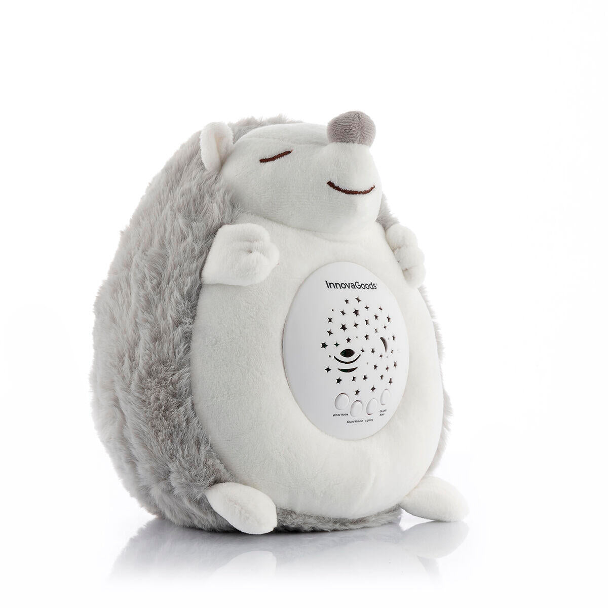 Spikey™ – Erizo de Peluche con Ruido Blanco y Proyector Quitamiedos