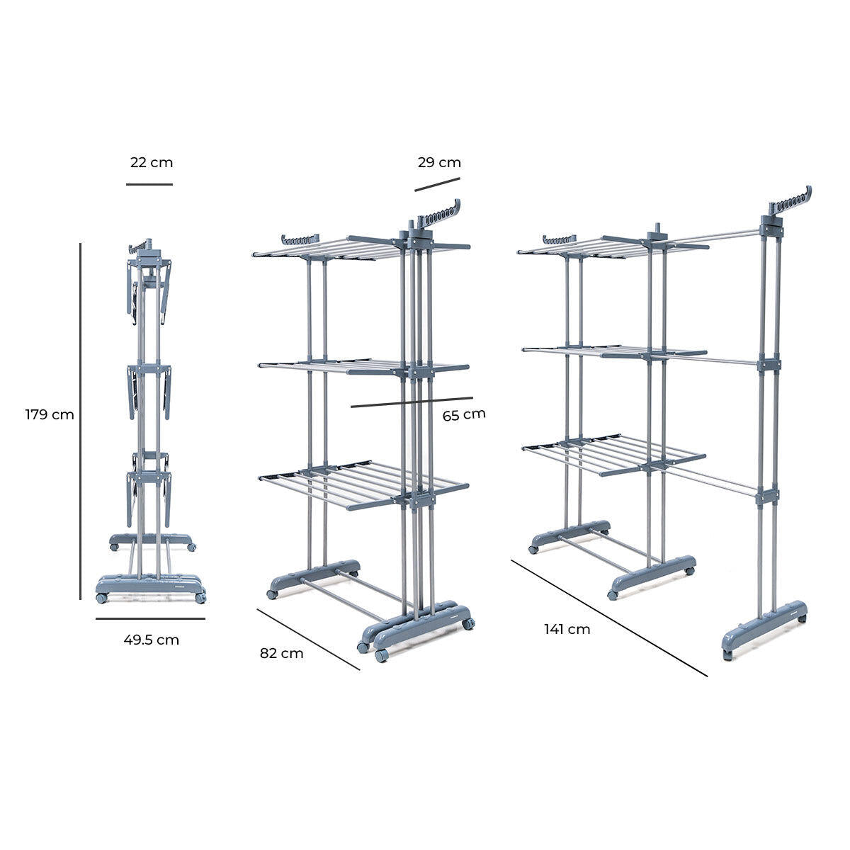 Dolver XL™ – Tendedero Vertical Extensible