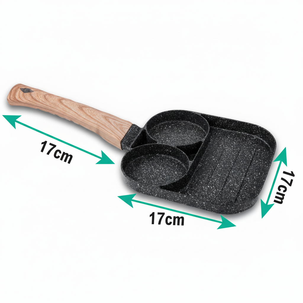 MultiChef™ – Sartén 3en1 Cocina Rápida y Organizada
