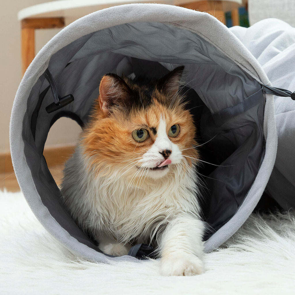 Funnyl™ – Túnel Dobrável de Aventuras para Gatos