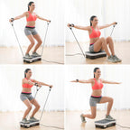 VybeForm™ – Vibrating Training Platform with Accessories and Fitness Guide
