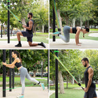 Rebainer™ – Conjunto de 5 Bandas de Resistência com Acessórios e Guia de Exercícios