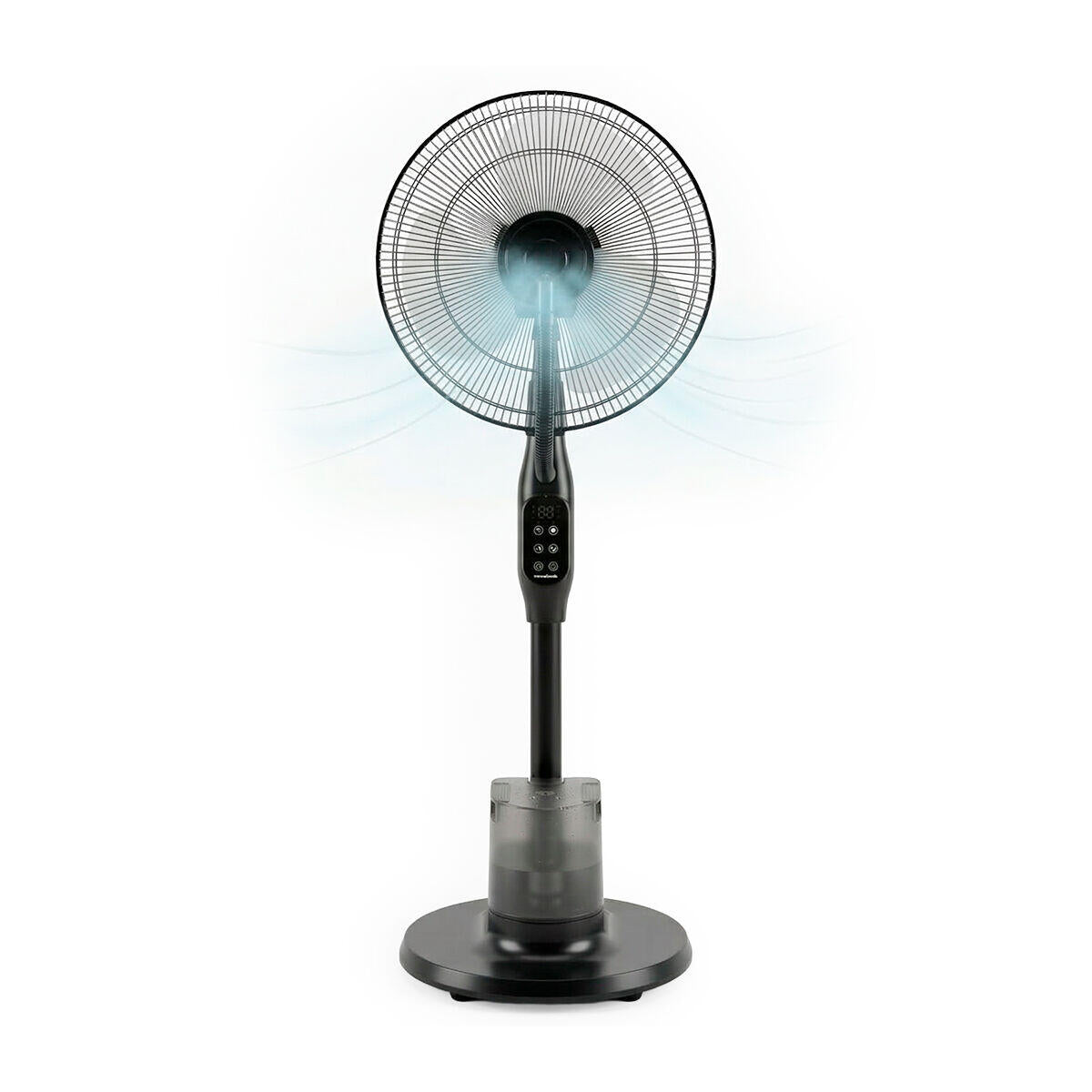 Sprair™ – Ventilador de Pie Nebulizador con Mando a Distancia