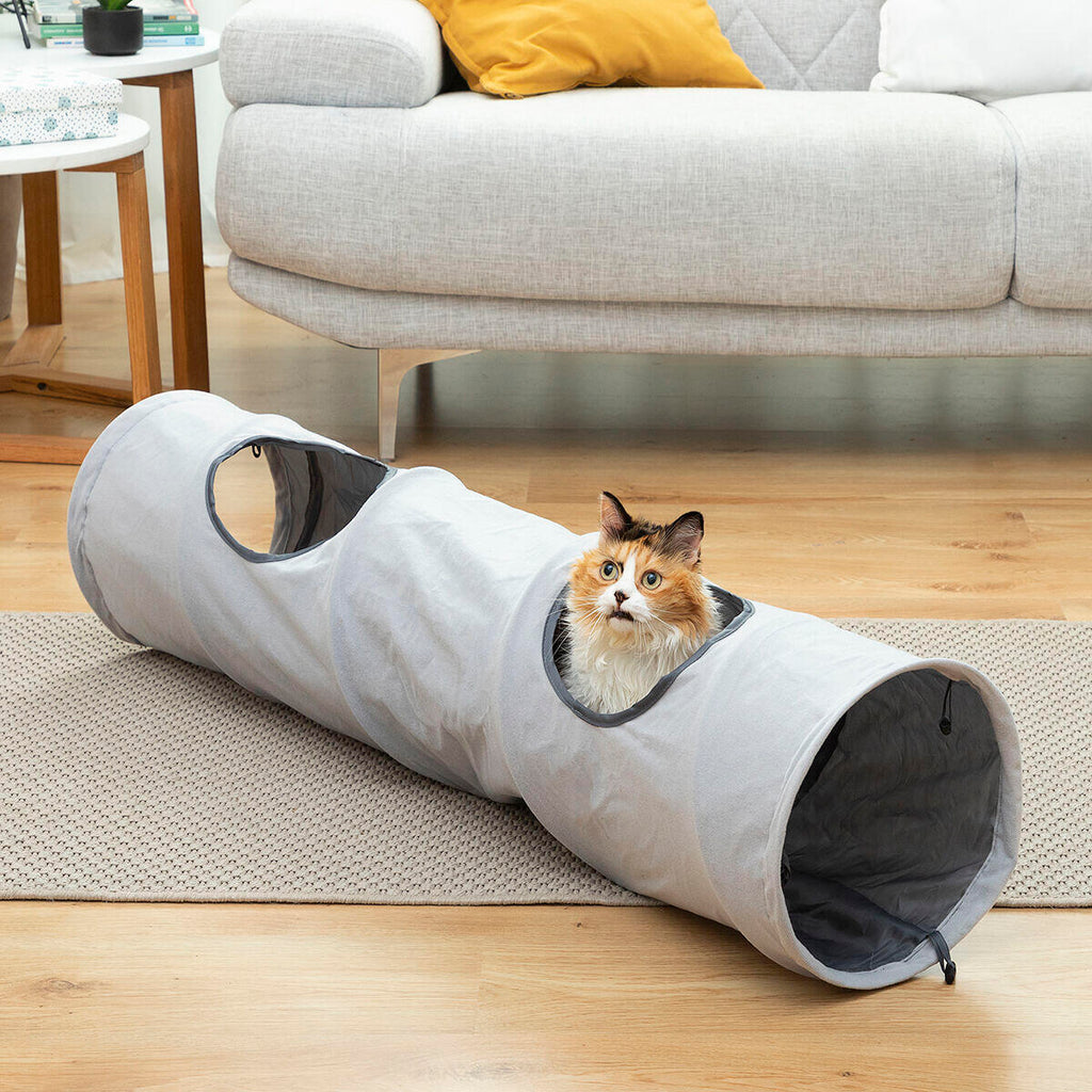 Funnyl™ – Túnel Dobrável de Aventuras para Gatos