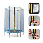 Zuply™ JumpSafe Kids – Cama Elástica Infantil con Red de Seguridad