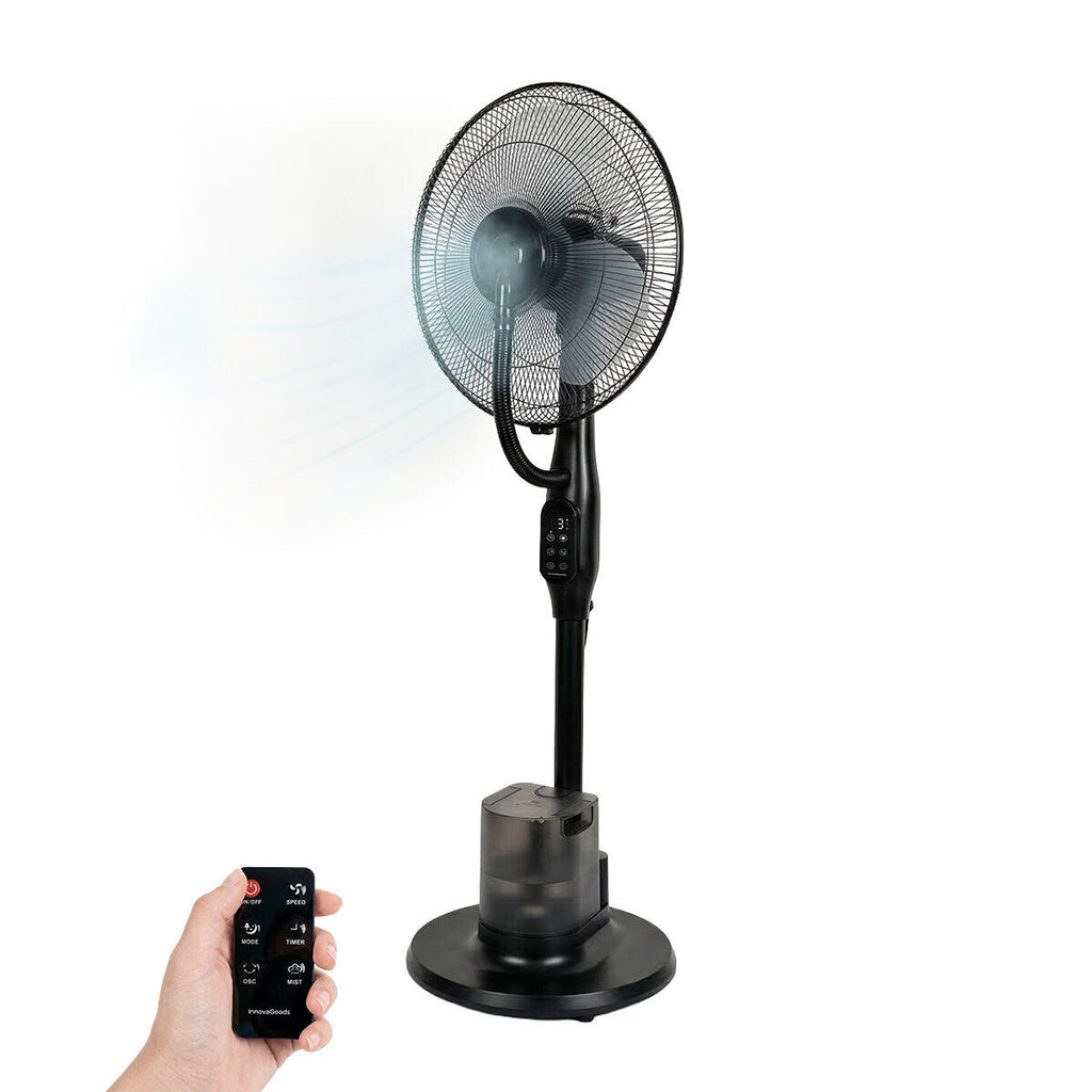 Sprair™ – Ventilador de Pie Nebulizador con Mando a Distancia