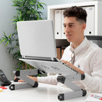 Mesa para portátil ajustável em várias posições Omnible InnovaGoods