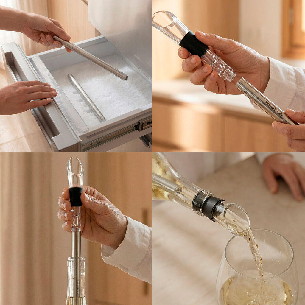 Set de Accesorios para Vino Chillour InnovaGoods · 7 Piezas