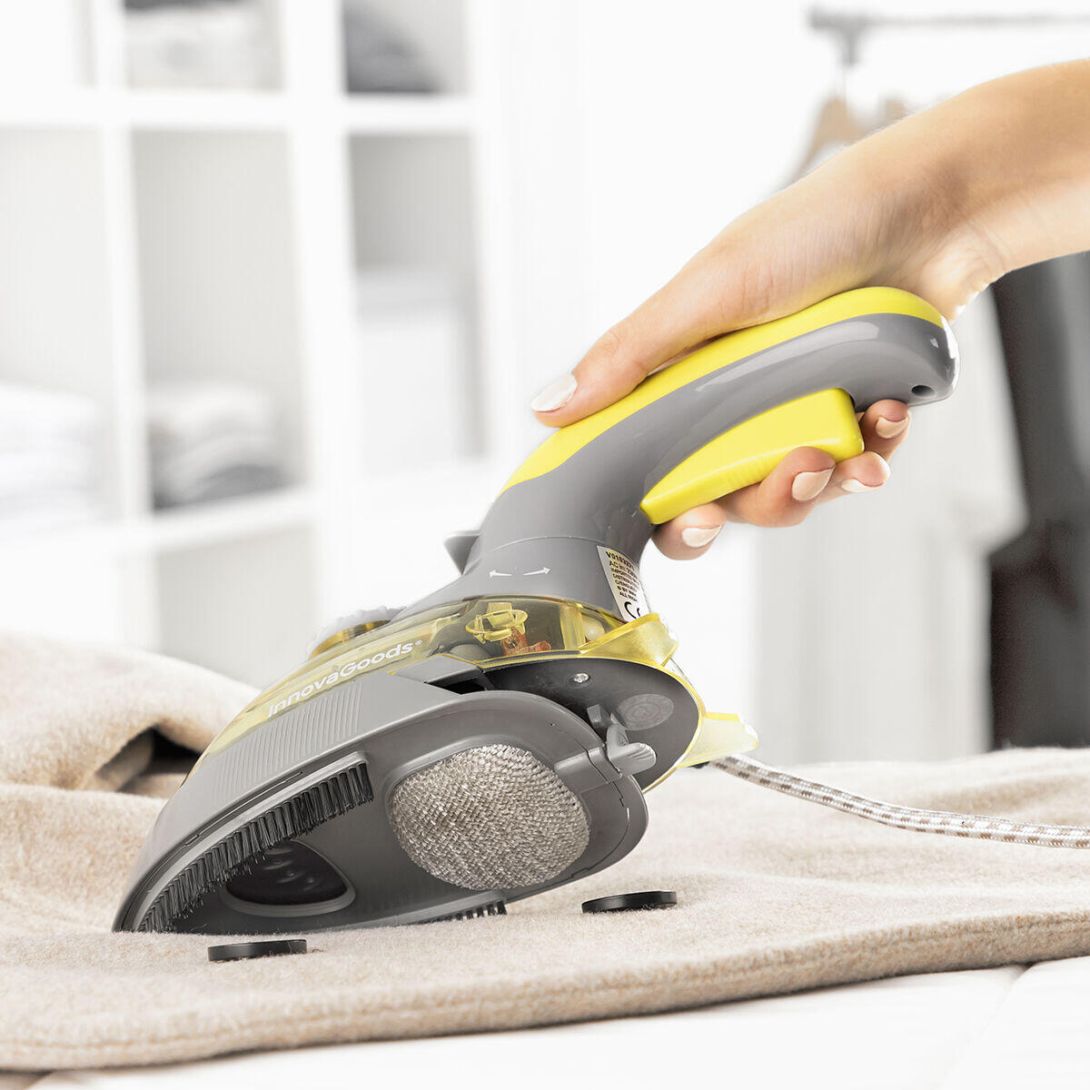 Velyron — Mini Plancha de Vapor 2 en 1 Vertical & Horizontal