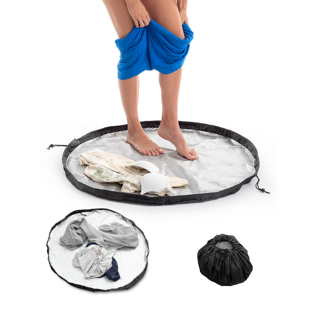 DryStep GymBag™ – Changing Mat + Waterproof 2-in-1 Bag